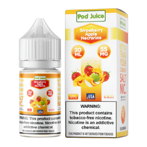 POD JUICE STRAWBERRY APPLE NECTARINE 55MG - 30ML