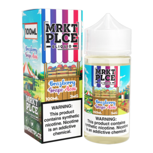 MARKET PLACE BRAZBERRY GRAPE ACI 0MG 100ML