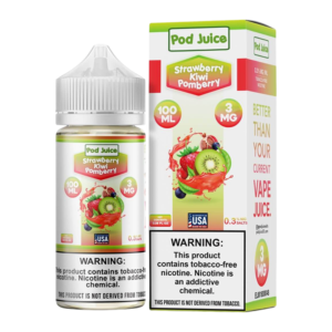 POD JUICE STRAWBERRY KIWI POMBERRY 12MG - 100ML