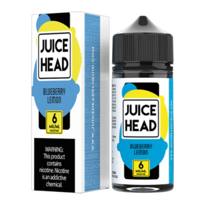 Blueberry Lemon 0mg 100ml by Juice Head – distributed by Crown Distro