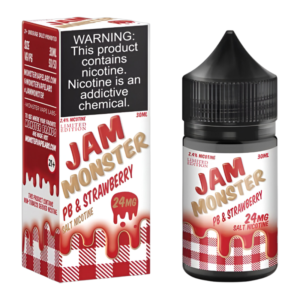 JAM MONSTER PB & STRAWBERRY 24MG