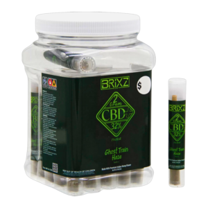BRIXZ PREROLL 2G CBD GHOST TRAIN HAZE - (30CT)