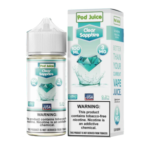 POD JUICE CLEAR SAPPHIRE 3MG - 100ML