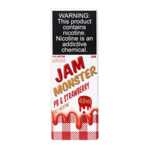 JAM MONSTER PB & STRAWBERRY 48MG
