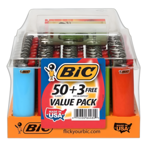 Regular Lighters (3ct) by BIC – distributed by Crown Distro