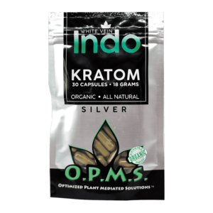 SILVER, WHITE VEIN INDO 18 GM (30 CAP)