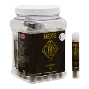 BRIXZ PREROLL 2G CBD GODFATHER OG - (30CT)