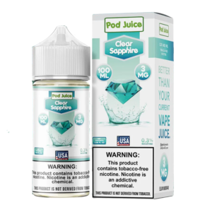 POD JUICE CLEAR SAPPHIRE 6MG - 100ML