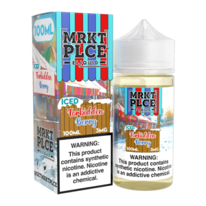 MARKET PLACE ICED FORBIDDEN BERRY 0MG 100ML