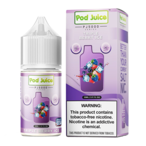 POD JUICE TRIPLE BERRY ICE 55MG - 30ML