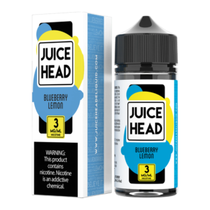 Blueberry Lemon 3mg 100ml by Juice Head – distributed by Crown Distro