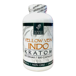 WHOLE HERBS YELLOW VEIN INDO 500CT CAP