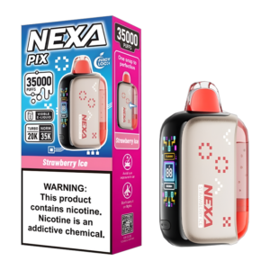 NEXA PIX DISPOSABLE 35K 5CT STRAWBERRY ICE
