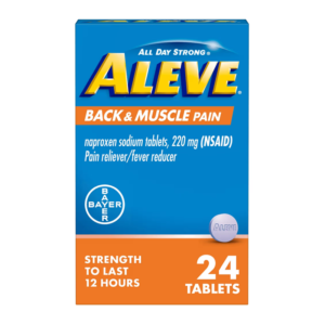 Aleve Tablets (24ct) by Aleve – distributed by Crown Distro
