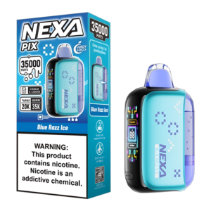 NEXA PIX DISPOSABLE 35K 5CT BLUE RAZZ ICE