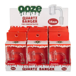 OOZE QUARTZ BANGER 14MM - 12CT