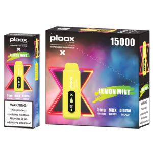 PLOOX LUXPODZ 15000PUFF DISPOSABLE LEMON MINT - PACK OF 5