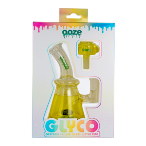 OOZE GLYCO WATER PIPE (MELLOW YELLOW)