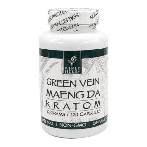 WHOLE HERBS GREEN VEIN MAENG DA 120CT CAP