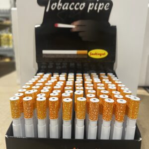 METAL PIPE CIGARETTE TOBBACO EJECT  100CT