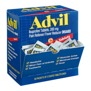 ADVIL REG TABLETS POUCHES 50CT