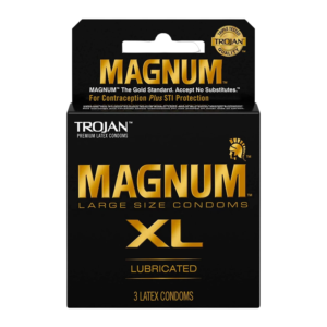 TROJAN BLACK MAGNUM XL (6PK)