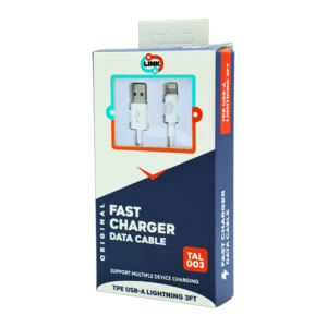LINK DATA CABLE USB-A LIGHTNING 3FT