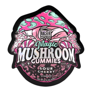 TRE HOUSE MAGIC MUSHROOM GUMMIES (SOUR CHERRY)