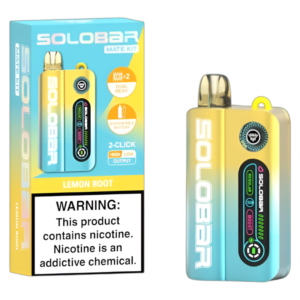 SOLOBAR MATE 35K PUFF EN KIT DISPOSABLE LEMON ROOT 5CT