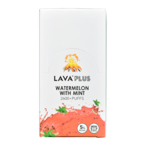 LAVA PLUS 2600PF WATERMELON MINT (10CT)