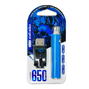 VAPE GEAR 650MAH BATTERY BLUE