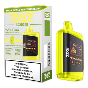 RAZ DC 25K SOUR APPLE WATERMELON