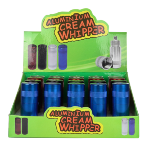 ALUMINUM CREAM WHIPPER 20CT CRC21001