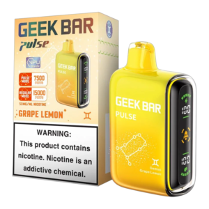GEEK BAR PULSE 15K GRAPE LEMON
