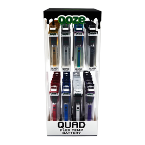 OOZE QUAD BATTERY - ASSORTED COLORS - 48CT