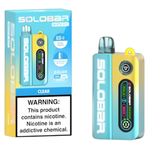 SOLOBAR MATE 35K PUFF EN KIT DISPOSABLE CLEAR 5CT