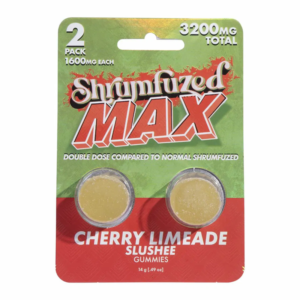 SHRUMFUZED MAX GUMMIES 3200MG CHERRY LIMEADE SLUSHEE  2PK - (10CT)