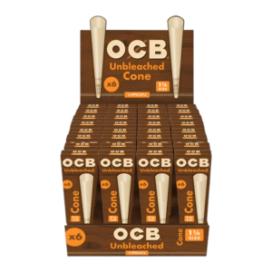 OCB CONE 1 1/4 UBV 6PK 32CT