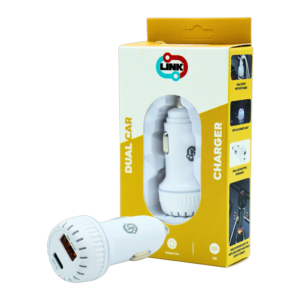 LINK DUAL CAR CHARGER 38W