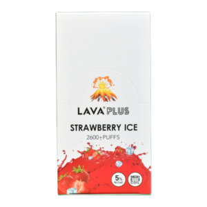 LAVA PLUS 2600PF STRAWBERRY ICE (10CT)