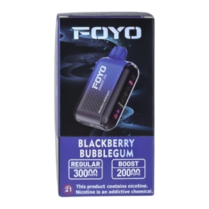 FOYO 30K PUFFS DISPOSABLE 5CT BLACKBERRY BUBBLEGUM