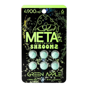 META SHROOMZ TABZ 4900MG 6PK GREEN APPLE