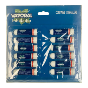 INHALER VAPORAL CARD OF 12