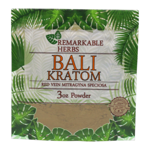 REMARKABLE HERBS RED VEIN BALI 3OZ POWDER