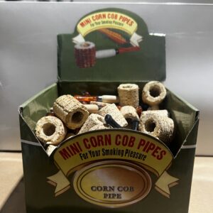 MINI CORN PIPE WOOD 36CT CP101