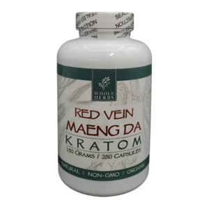 WHOLE HERBS RED VEIN MAENG DA 250CT CAP