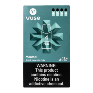 VUSE MENTHOL 4PK 2.4% (5CT)