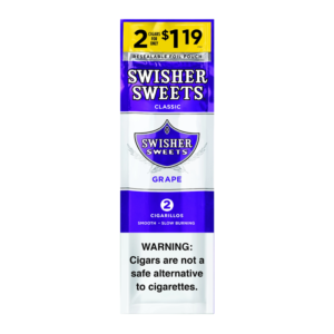 SWISHER SWEETS 2FOR1.19 GRAPE