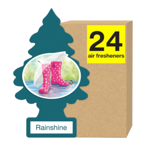 LITTLE TREES CAR FRESHENER RAINSHINE 24CT
