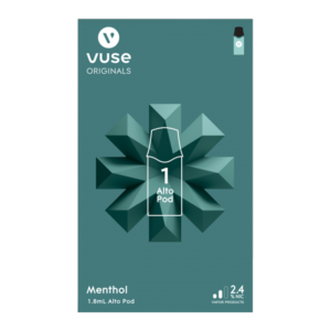 VUSE MENTHOL 1PK 2.4%  (5CT)
